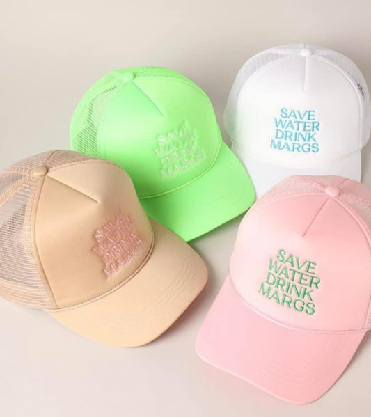 Save Water, Drink Margs Trucker Hat